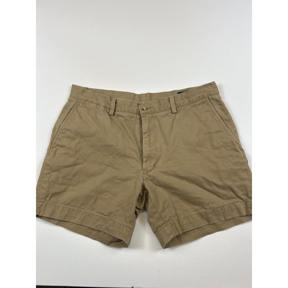 Polo Ralph Lauren Chino Shorts Mens 
35 Polo Logo Khaki 6” Seam Outdoor Summer